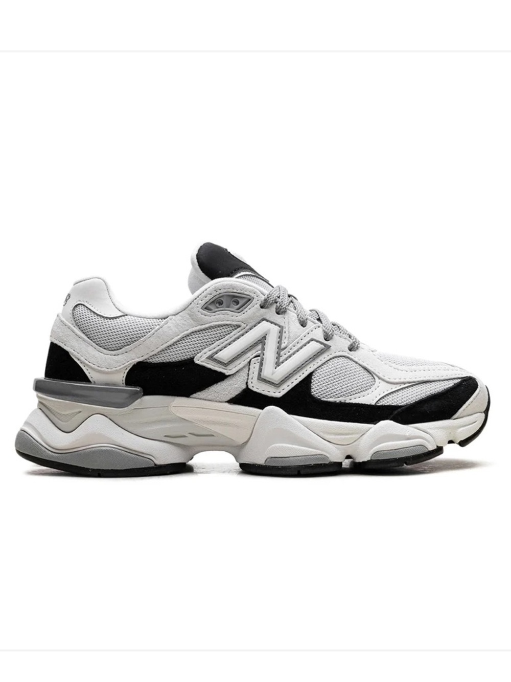 New Balance 9060 "Grey Jet Black" men’s 5.5 /women’s 7 Athletic Sneakers NIB - Picture 7 of 13
